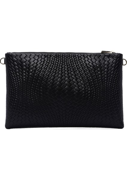 Kadın Siyah Zincir Askılı Örgülü Portföy Çanta 25ABD220226 indirimleri