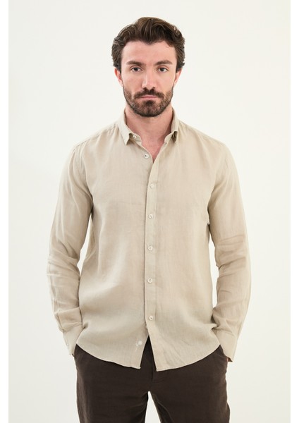 Gömlek Gizli Düğmeli