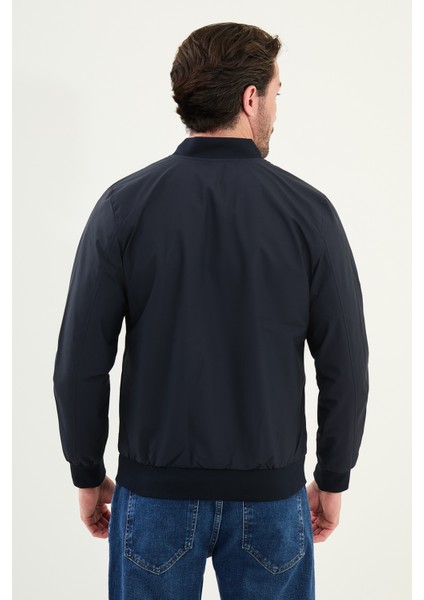 Düz Slim Fit Hakim Yaka Erkek Mont fırsatları