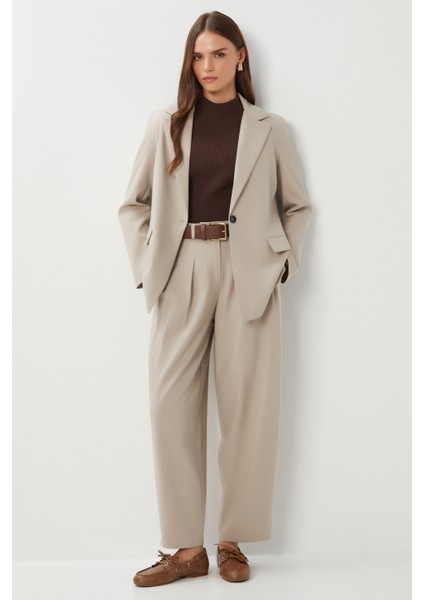 Pensli Poliviskon Balon Pantolon LGP0025 Bej modelleri