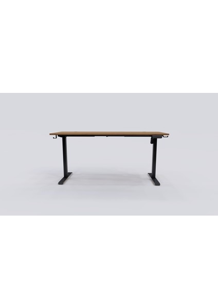 Yüksekliği Ayarlanabilir Ergonomik Bilgisayar & Çalışma Masası - Ceviz