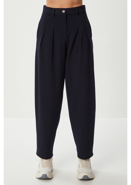 Pensli Poliviskon Balon Pantolon LGP0025 Lacivert indirimleri