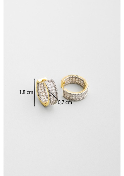 Samantha 18 Ayar Sarı Altın Kaplama Gümüş Halka modelleri