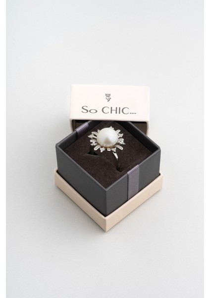 Rönesans 18 Ayar Beyaz Altın Kaplama Ayarlanabilir Gümüş Yüzük indirimleri