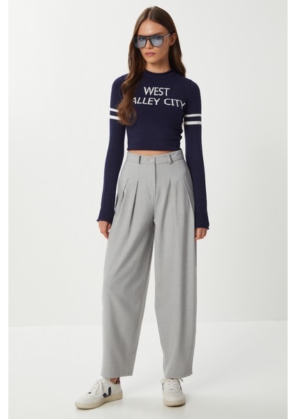 Pensli Poliviskon Balon Pantolon LGP0025 Gri