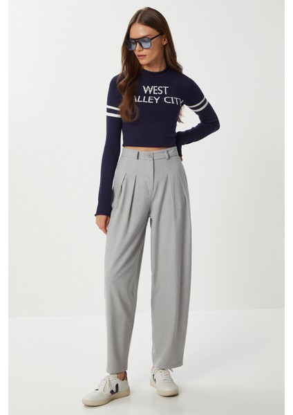 Pensli Poliviskon Balon Pantolon LGP0025 Gri fiyatları