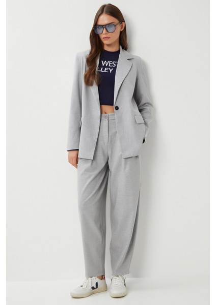 Pensli Poliviskon Balon Pantolon LGP0025 Gri modelleri