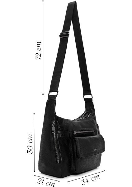 Kadın Siyah Uzun Askılı Çapraz Çanta 25ABD2103FT fiyatları