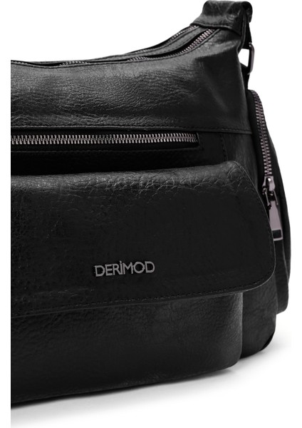 Kadın Siyah Uzun Askılı Çapraz Çanta 25ABD2103FT