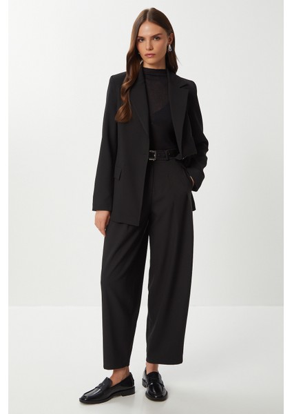 Pensli Poliviskon Balon Pantolon LGP0025 Siyah fırsatları