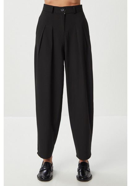 Pensli Poliviskon Balon Pantolon LGP0025 Siyah indirimleri