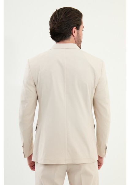 Düz Slim Fit Geniş Yaka Kruvaze Erkek Takım Elbise indirimleri