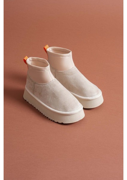 Mini Kalın Taban Içi Kürklü Streç Bot fırsatları