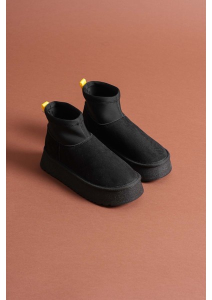 Mini Kalın Taban Içi Kürklü Streç Bot fiyatları