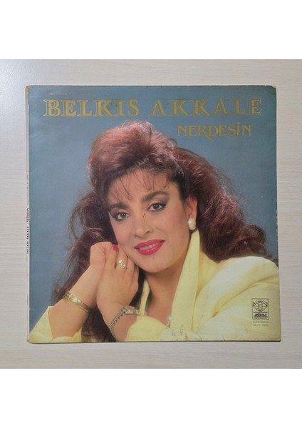 - Nerdesin - 1987 - ***son Lp'si*** - Dönem Baskı Plak - Longplay - Lp