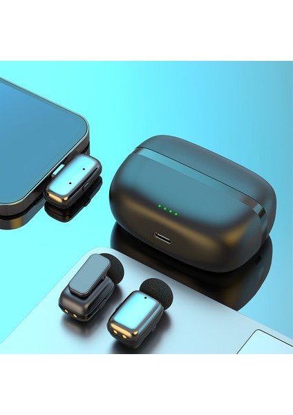 Mini Boy Type-C Kablosuz Yaka Mikrofonu – 20M Menzil, Gürültü Azaltma, Şarj Kutulu, Akıllı Csc 2.0 Teknolojili, Taşınabilir ve Hafif Tasarım | Mini Mic S modelleri