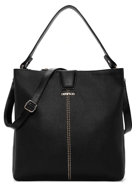 Kadın Siyah Uzun Askılı Çapraz Çanta 25WBD2113FT