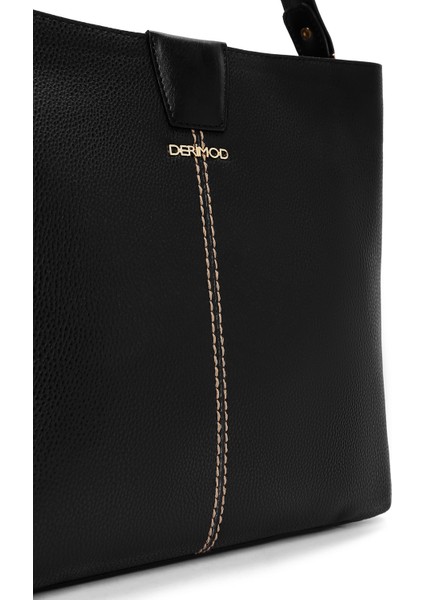 Kadın Siyah Uzun Askılı Çapraz Çanta 25WBD2113FT