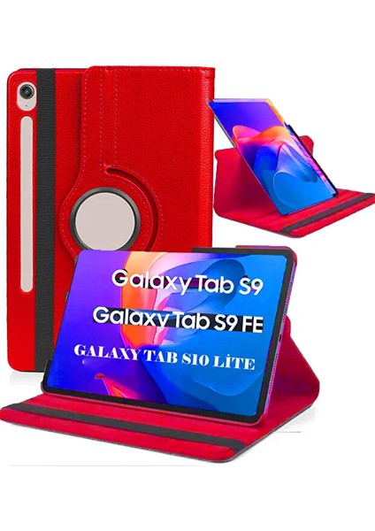 Samsung Galaxy Tab S9 Fe 10.9 SM-X510 Kılıf Dönebilen Standlı Akıllı Uyku Modlu Tablet Kapak