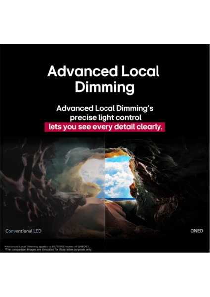 55QNED82A6B 55'' 140 Ekran Uydu Alıcılı 4K Ultra HD webOS QNED TV fırsatları