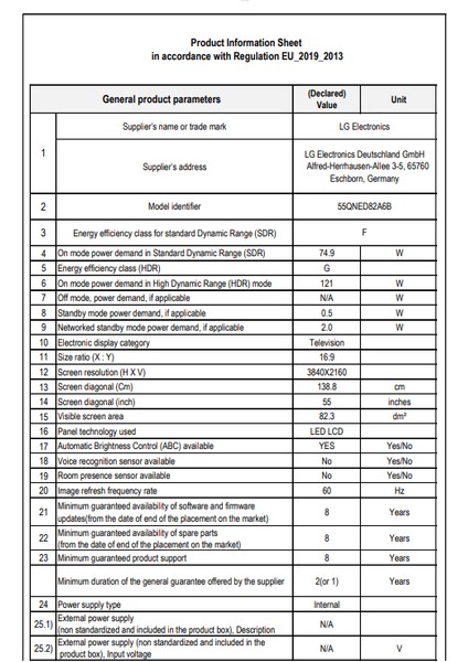 55QNED82A6B 55'' 140 Ekran Uydu Alıcılı 4K Ultra HD webOS QNED TV
