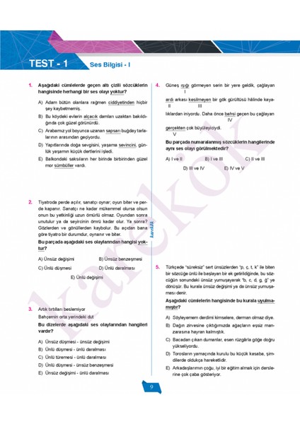 TYT Dil Bilgisi Soru Bankası fiyatları