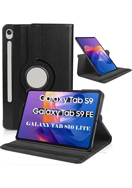Samsung Galaxy Tab S9 Fe 10.9 SM-X510 Kılıf Dönebilen Standlı Akıllı Uyku Modlu Tablet Kapak