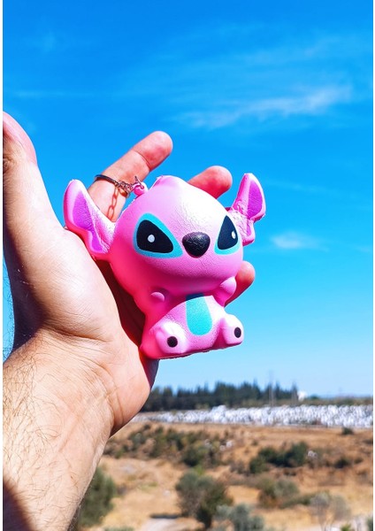 Sukuşi Oyuncak Kuromi- Stitch - Lilo 12 cm Kaliteli Sıkma Sukuşhi Anahtarlıklı Büyük Boy Sukushi fiyatları