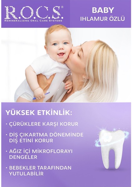 Baby Bebek Diş Macunu 45 ml – Ihlamur Özlü, Florürsüz, 0-3 Yaş, Diş Çıkarma Dönemine Özel Organik Silika Bazlı modelleri