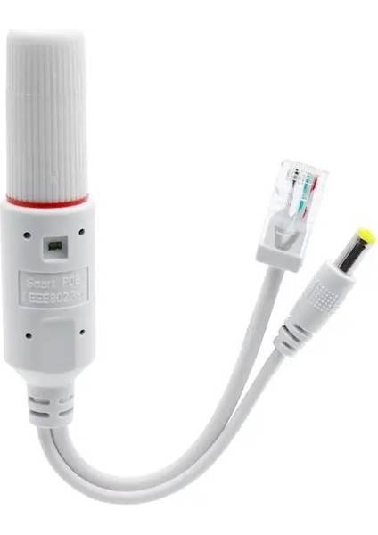 48V To 12V Pasif RJ45 Poe Seperatör Splıtter Dış Mekan Su Geçirmez Ip Kamera Enjektör Seperatör
