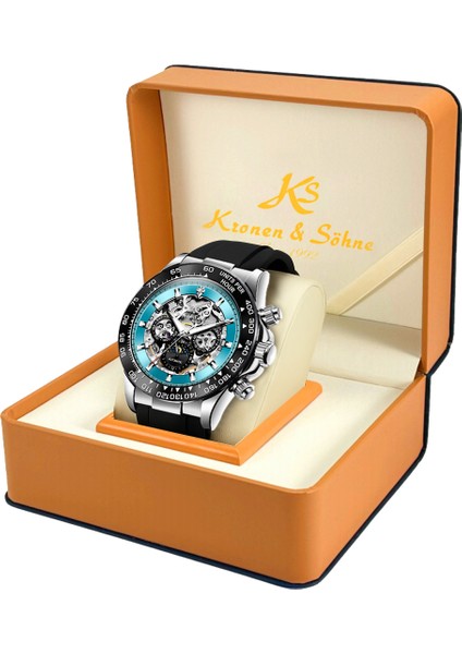 Skymarine Skeleton Mekanik Otomatik Erkek Kol Saati fırsatları