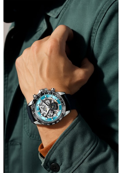 Skymarine Skeleton Mekanik Otomatik Erkek Kol Saati