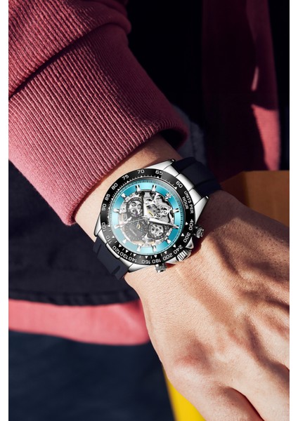Skymarine Skeleton Mekanik Otomatik Erkek Kol Saati