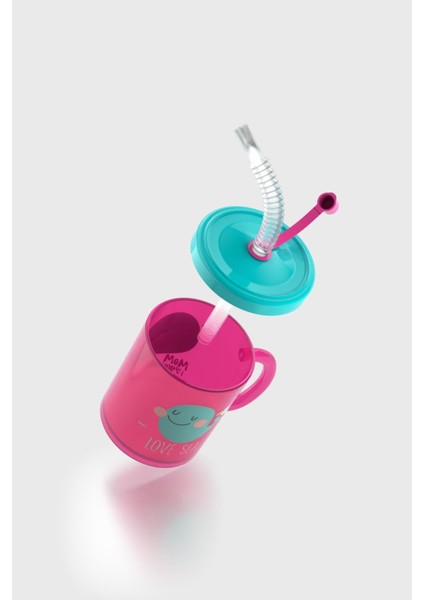 Ruby Love Sea Desenli 210 ml Pipetli Kulplu Pp Bebek Bardağı 142003 Pembe-Turkuaz modelleri