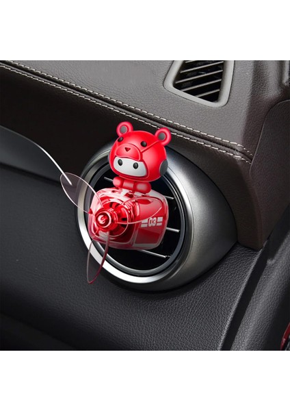 Pervaneli Klima Süsü Oto Koku Klipsi Kırmızı Pilot Hava Ferahlatıcı Maskot fiyatları
