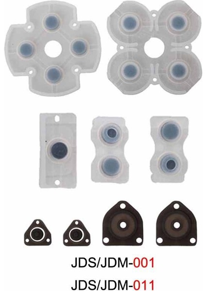 Ps4 001 010 011 Iç Lastik Silikon Takım Tornavida Set Playstation 4 Kol Yedek Parça modelleri