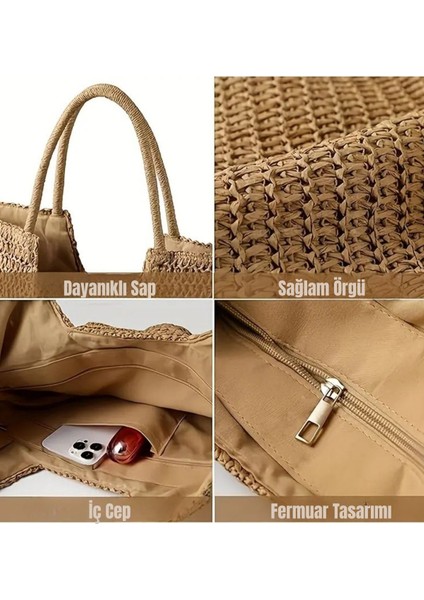 Kare Formlu Omuz Çantası Kahve modelleri
