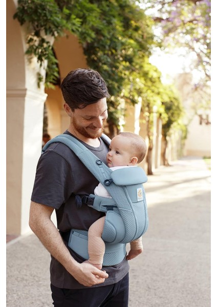 Omni Breeze Bebek Taşıyıcı, Slate Mavisi, 4 Pozisyon, Ergonomik & Nefes Alabilir fiyatları