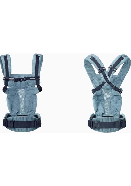 Omni Breeze Bebek Taşıyıcı, Slate Mavisi, 4 Pozisyon, Ergonomik & Nefes Alabilir fırsatları