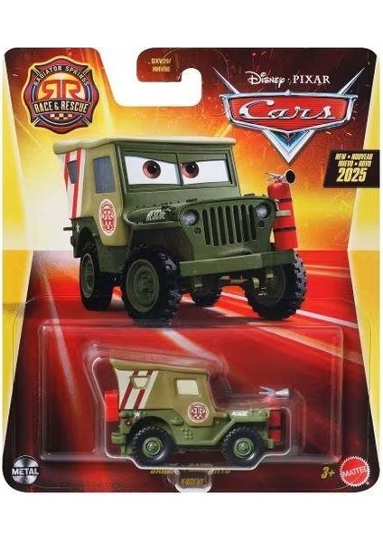 Disney Pıxar Cars Sarge DXV29 / HHV86 JDG58