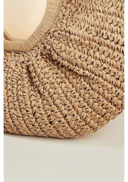 Yarım Ay Hasır Çanta fırsatları