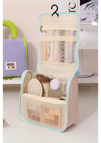 Garnili Mint Makyaj Çantası modelleri