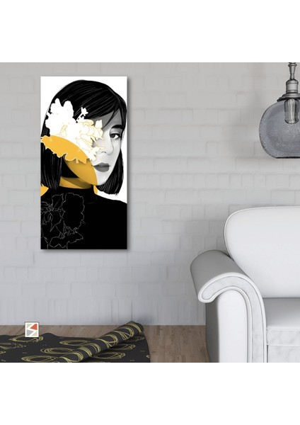 Bir Yüzün Ötesi Kanvas Tablo Modern Duvar Tablosu Ev Dekoru Ev Hediyesi