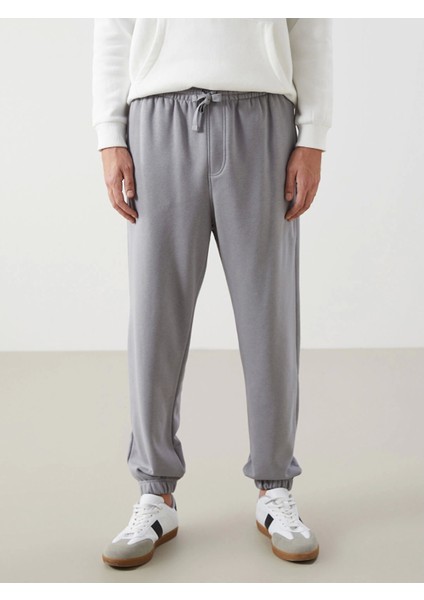 Xsıde Gri Rahat Kalıp Erkek Kalın Jogger Eşofman Altı fiyatları