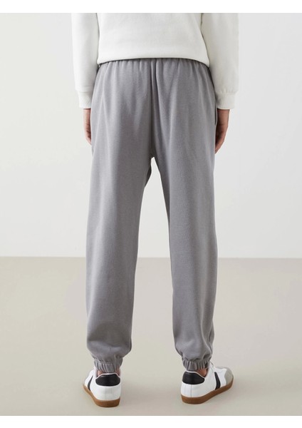 Xsıde Gri Rahat Kalıp Erkek Kalın Jogger Eşofman Altı fırsatları