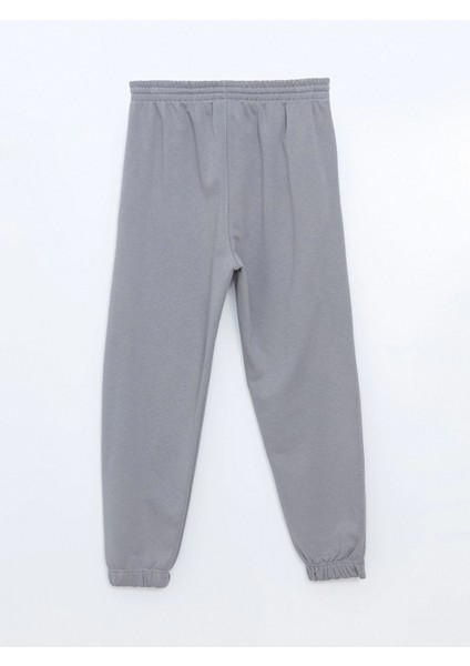 Xsıde Gri Rahat Kalıp Erkek Kalın Jogger Eşofman Altı