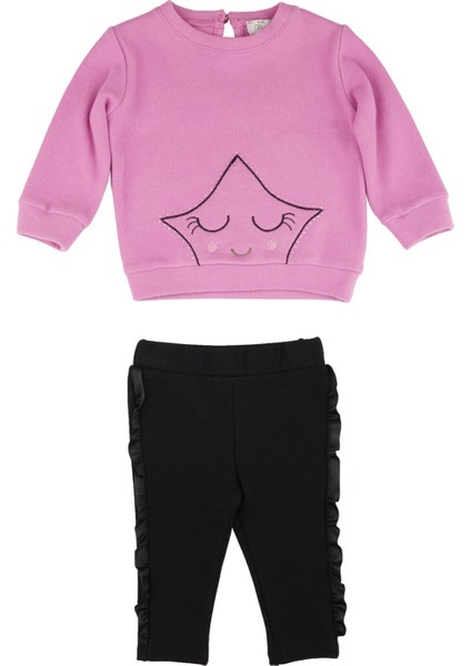 Kız Bebek Taytlı Takım