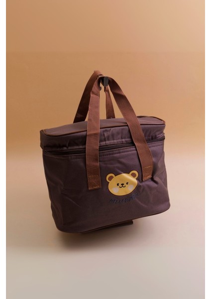 Ayıcık Detaylı Bej Yemek Çantası fiyatları