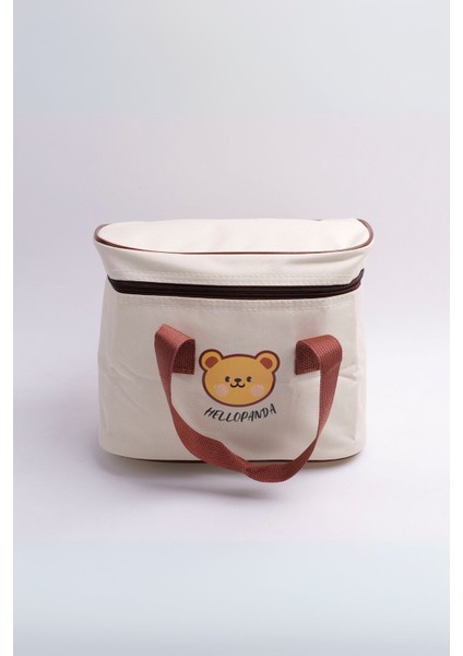 Ayıcık Detaylı Bej Yemek Çantası fırsatları