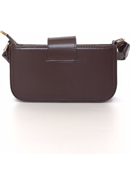 Baget Tokalı Omuz Çantası Acı Kahve fırsatları